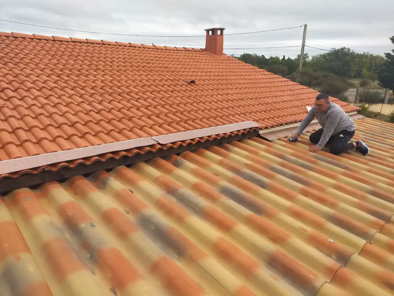 Recherche de fuite sur toiture